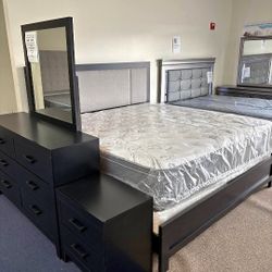Black Platform bed SET King Set 899 !!!l Queen $799!!