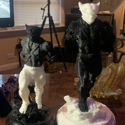 3D Printed Models (painted And Unpainted)