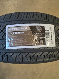 New Tires 275/40R20 & 315/35R20 Pegasus HPX Sport AS staggered 20" $439 set fits Challenger