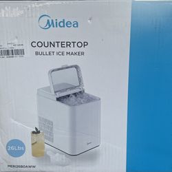 Midea COUNTERTOP BULLET ICE MAKER Máquina Para Hacer Hielo