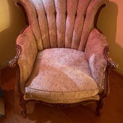 Victorian Style Chair. Needs Work