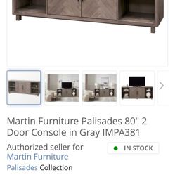 80” Tv Console