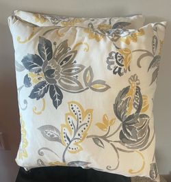 Yellow Patterned Pillows