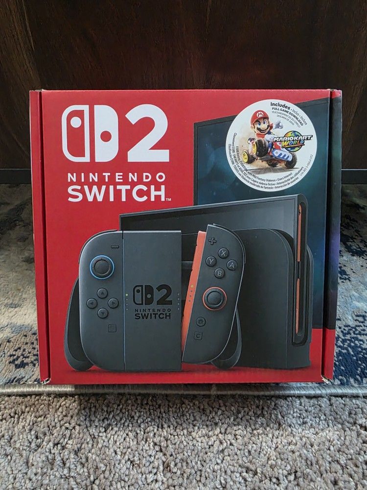 Nintendo Switch 2 Mario Bundle