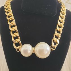 19in Long With Pearls Pendant...last Photo With More Details 