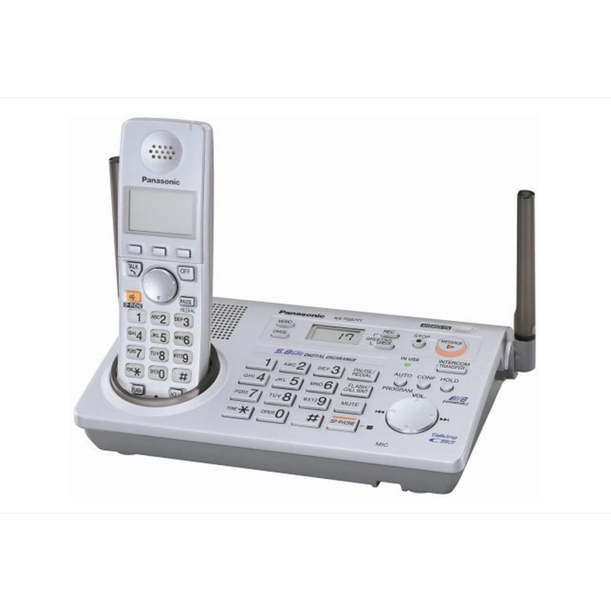 Panasonic Landline Cordless Phone Expandable Answering System