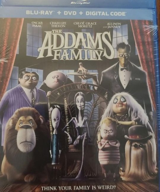 Addams Family Animated Blu Ray