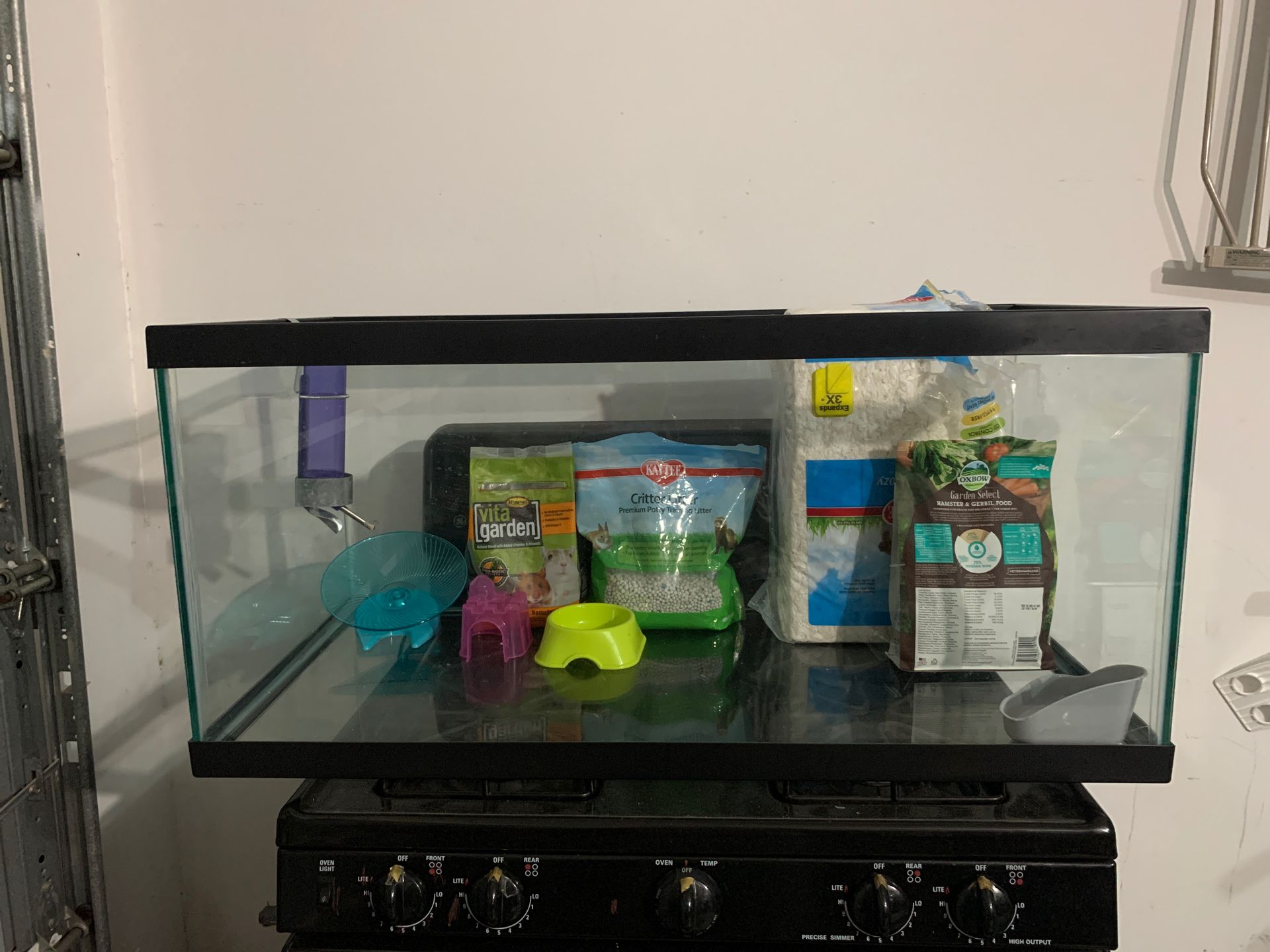 40 gallon breeder aquarium tank hamster supplies essentials for Sale in