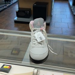 Medium Soft Pink Jordan 5 