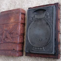 Chinese Duan Inkstone with Rosewood Case

