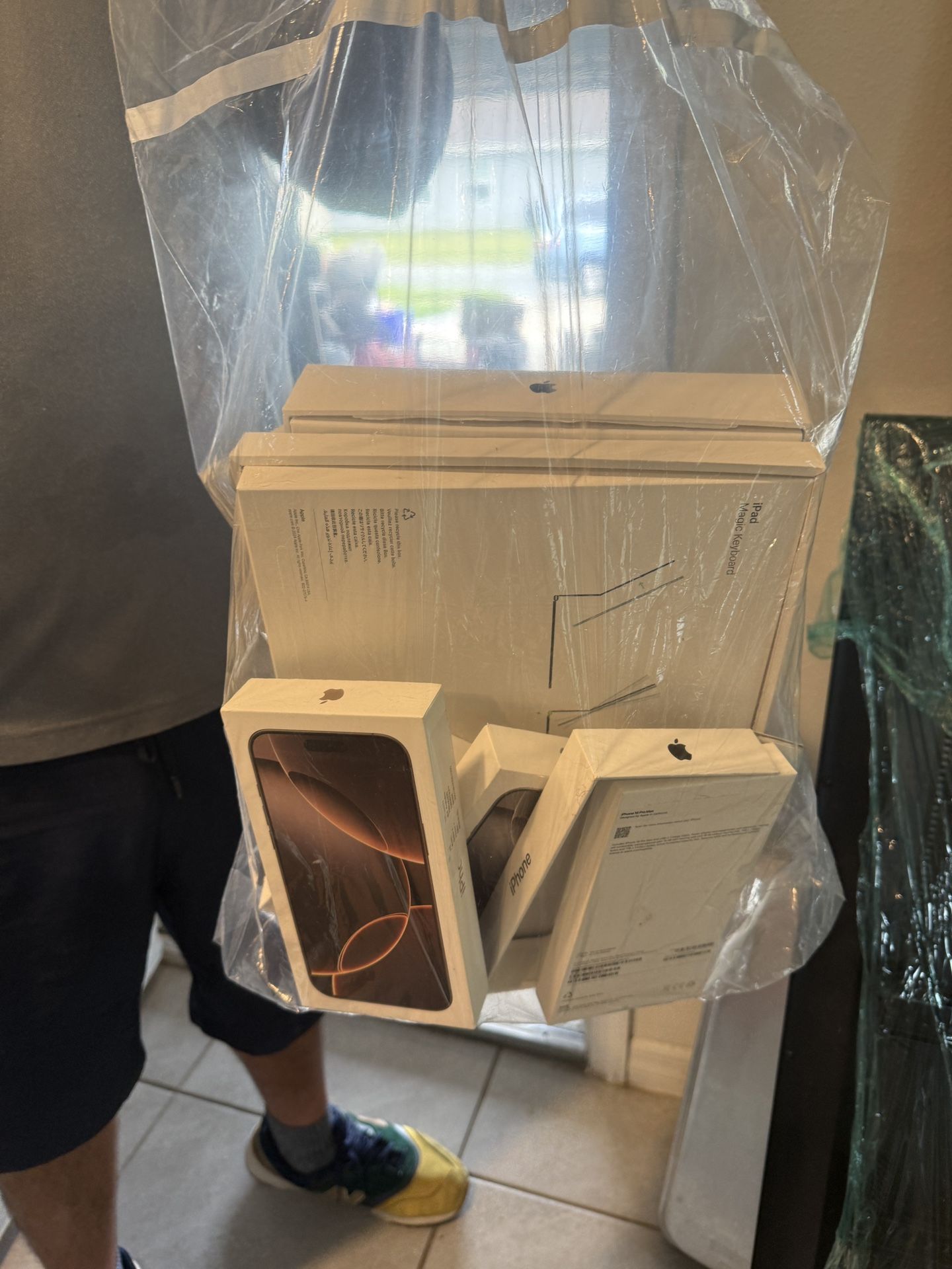 Empty iPhone 16 BOXES