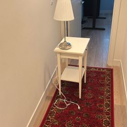 Ikea Lamp And Bedside Table