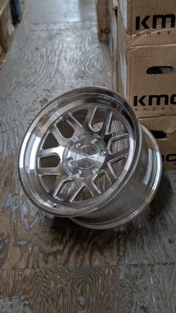 17x8.5 Kmc Mesa Forged Available For Raptor's & F-150's 0mm offset Raw Machined