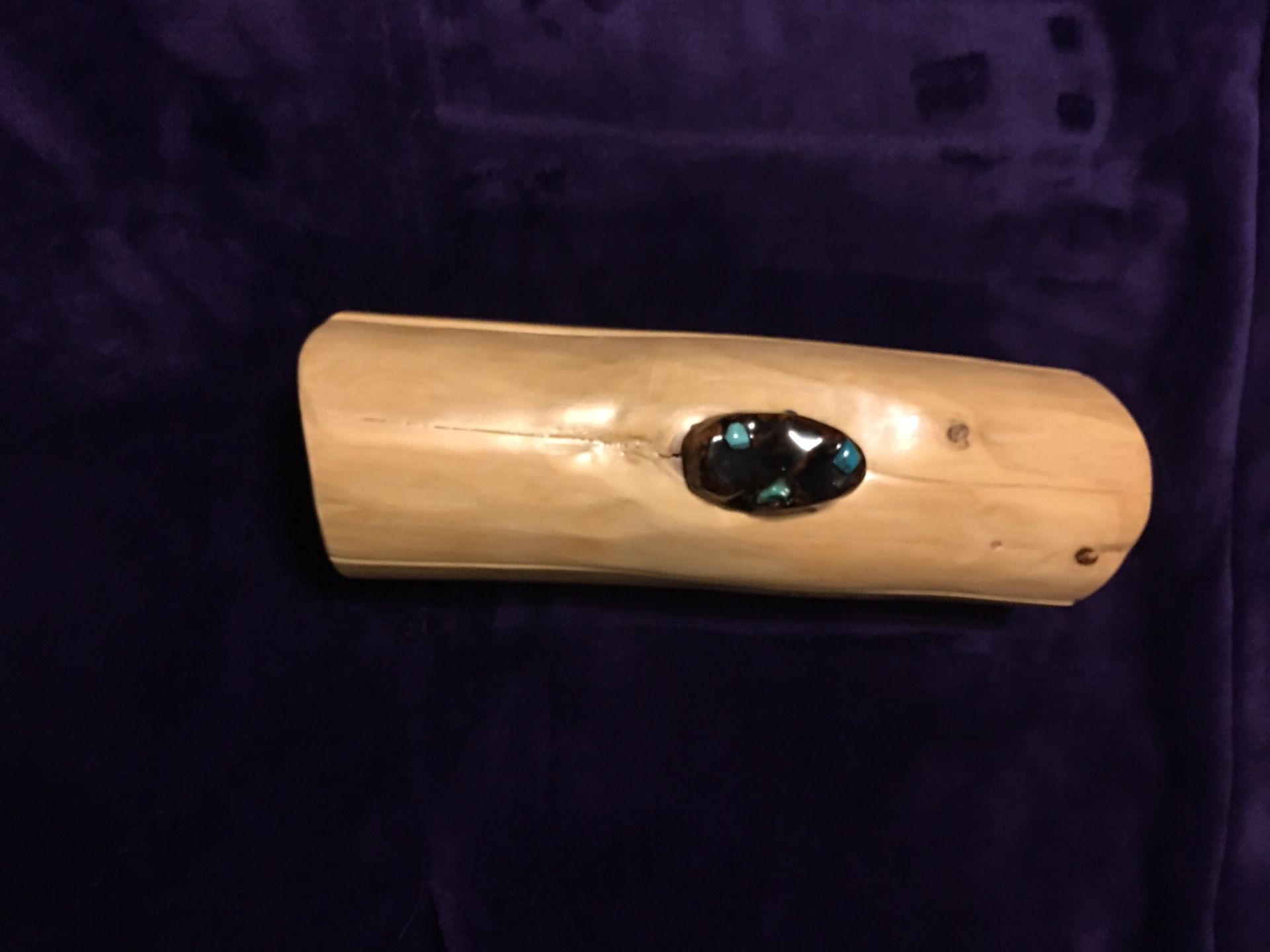 Hand crafted log jewelry box by Jay King