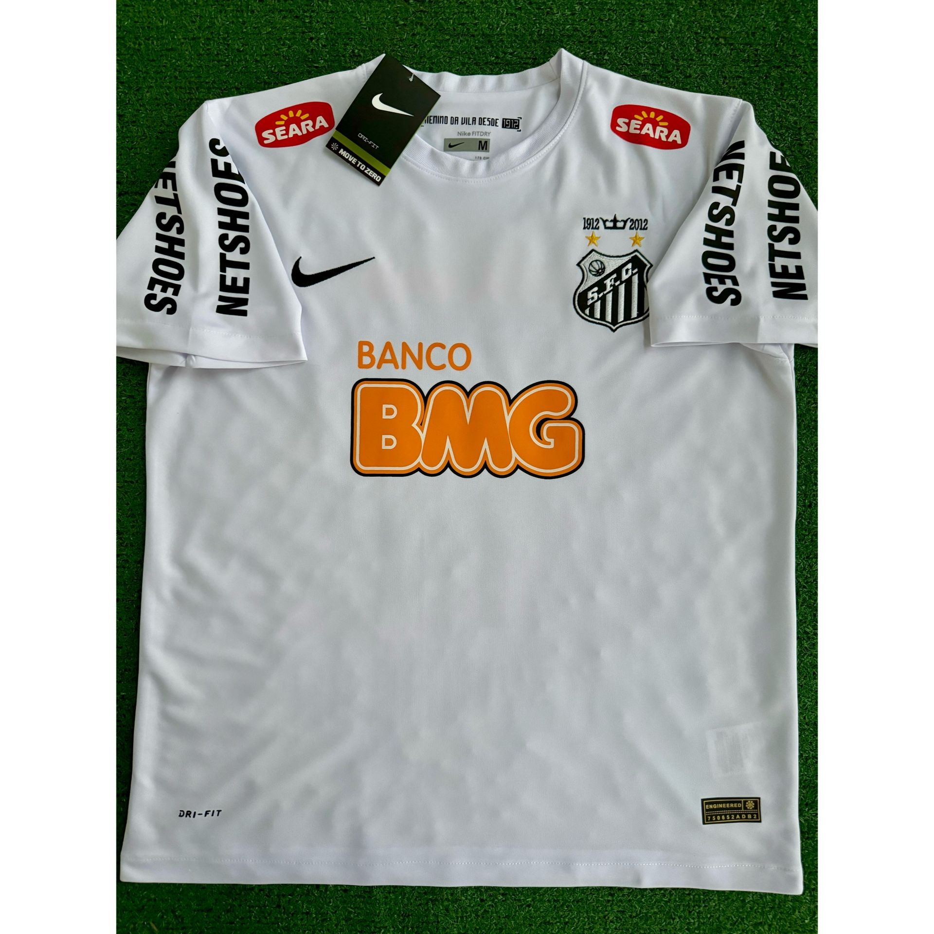 2012 Santos FC Soccer Jersey Neymar