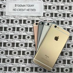 Apple iPhone 6s Unlocked -90 Day Warranty-$1 DOWN-NO Credit Needed