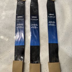 Hart 18” mower blade lot of 3 new