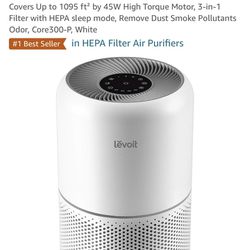 Levoit Air Purifier core300-p With A New Filter