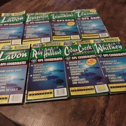 7 Topographic Maps For N. Texas Lakes