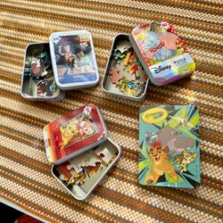 Puzzles set of 3 & Card Game