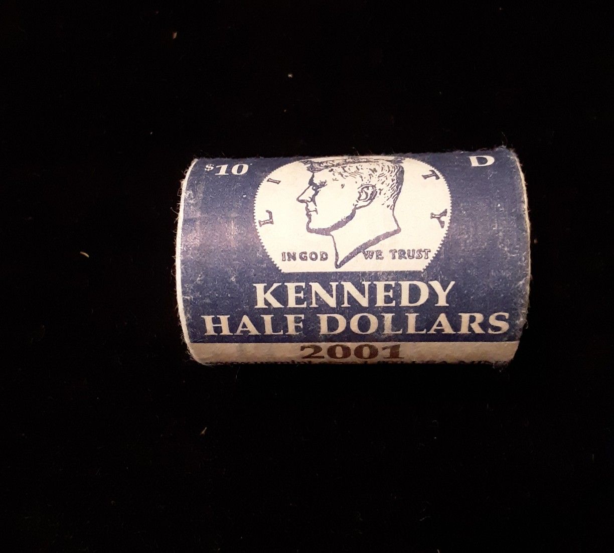 2001 D US Mint KENNEDY Half Dollar Uncirculated Mint Roll Coins