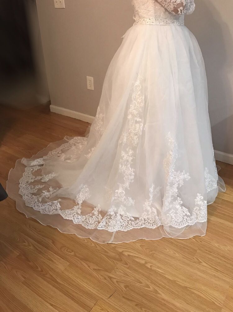 Wedding dress-white