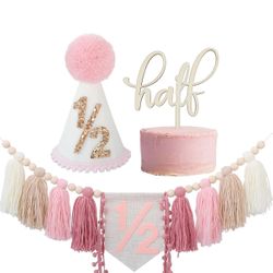 Half Birthday Banner 