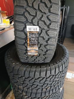 New Set Of Tires 33 1250 20 Lt Rammus Xt 