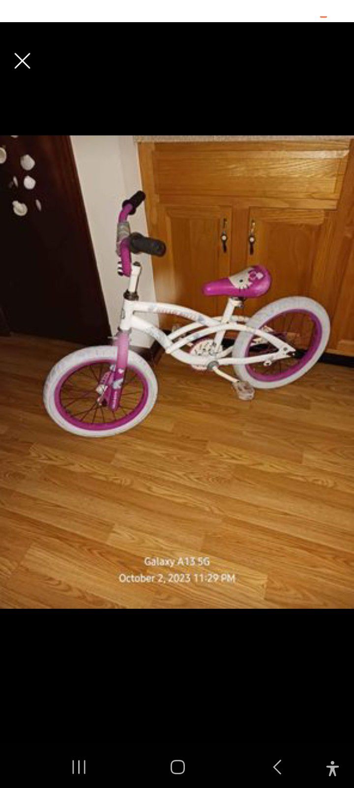 Girls Bike Hello Kitty 16 inches