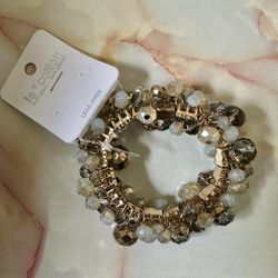 La Cotton Beaded Stretchy Bracelet 