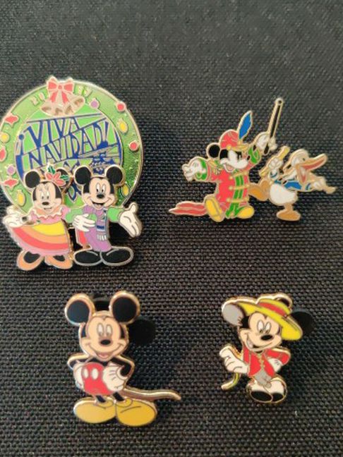 Disney Pins Mickey Mouse Donald Minnie Mouse