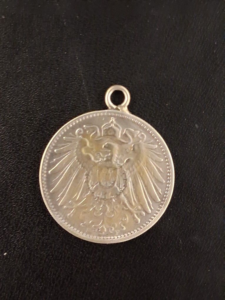 1 Mark Silver German Coin