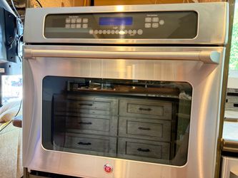 GE Café Stainless Steel Single Wall Oven
