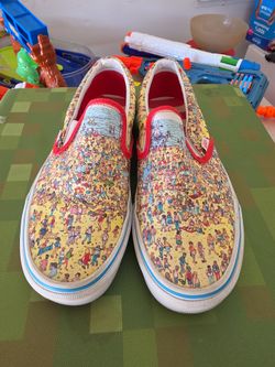 Vans SlipOns Where's Waldo?