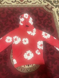 Red Denim Tears Hoodie