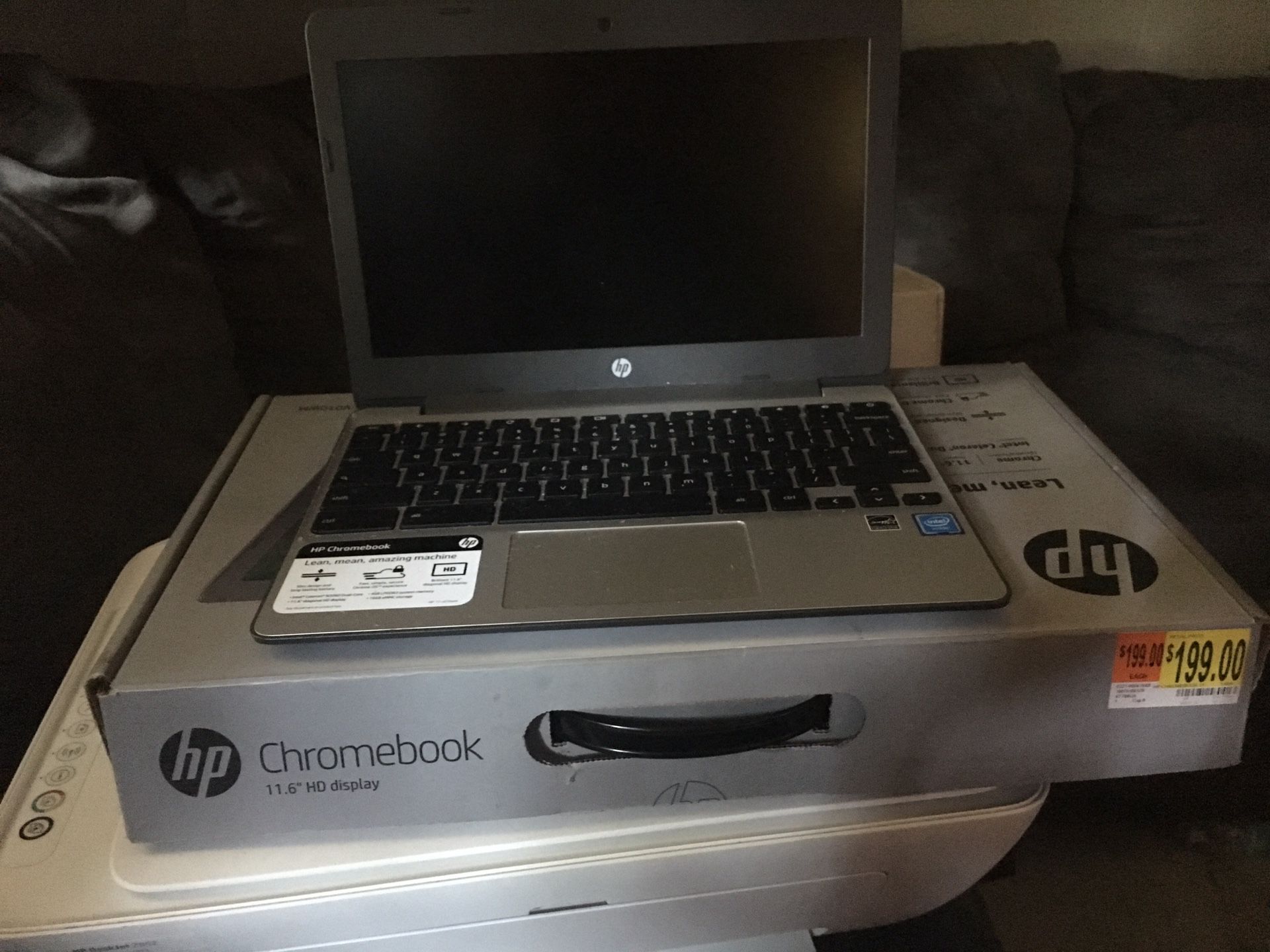 HP Chromebook and HP deskjet printer