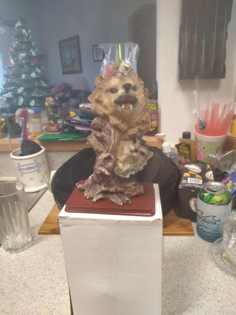 Wolf Statue.   New