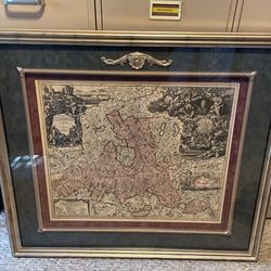 Vintage German Map