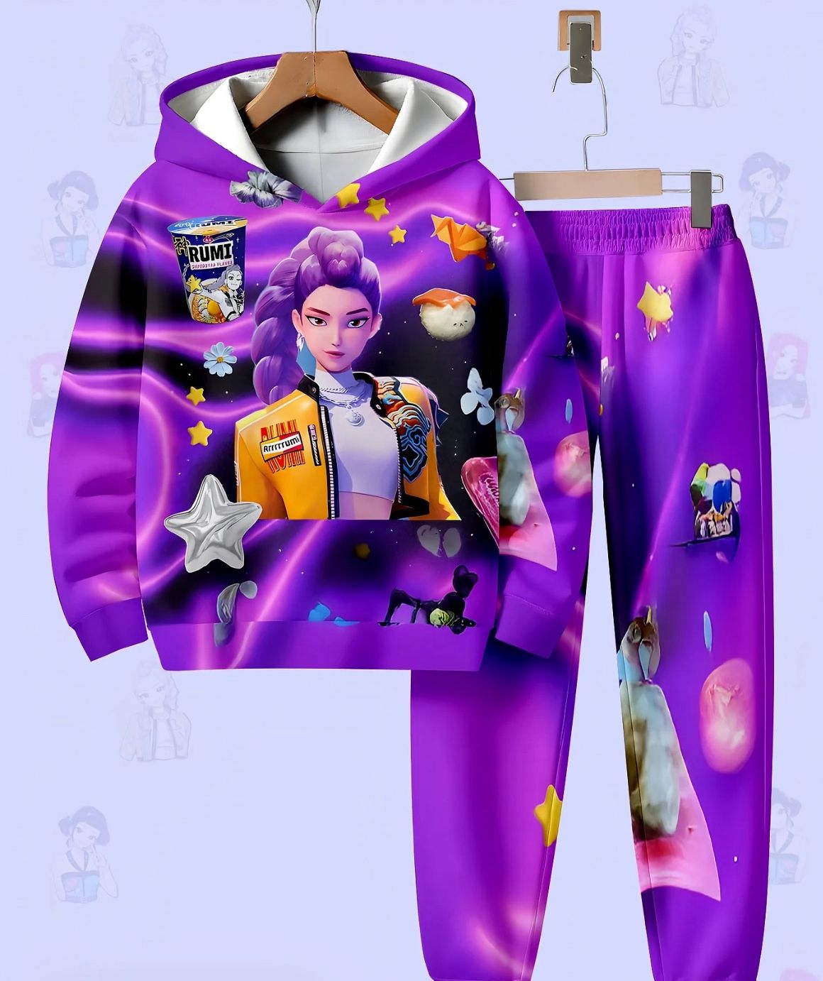 Girl’s Kpop Hoodie Set