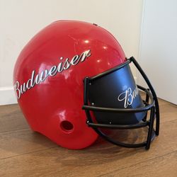 Giant Budweiser Football Helmet Decoration