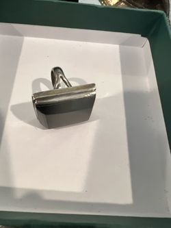Black Onyx Sterling Ring