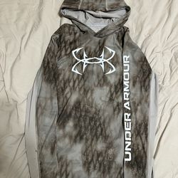Mens UnderArmour Iso Chill Hooded LongSleeve