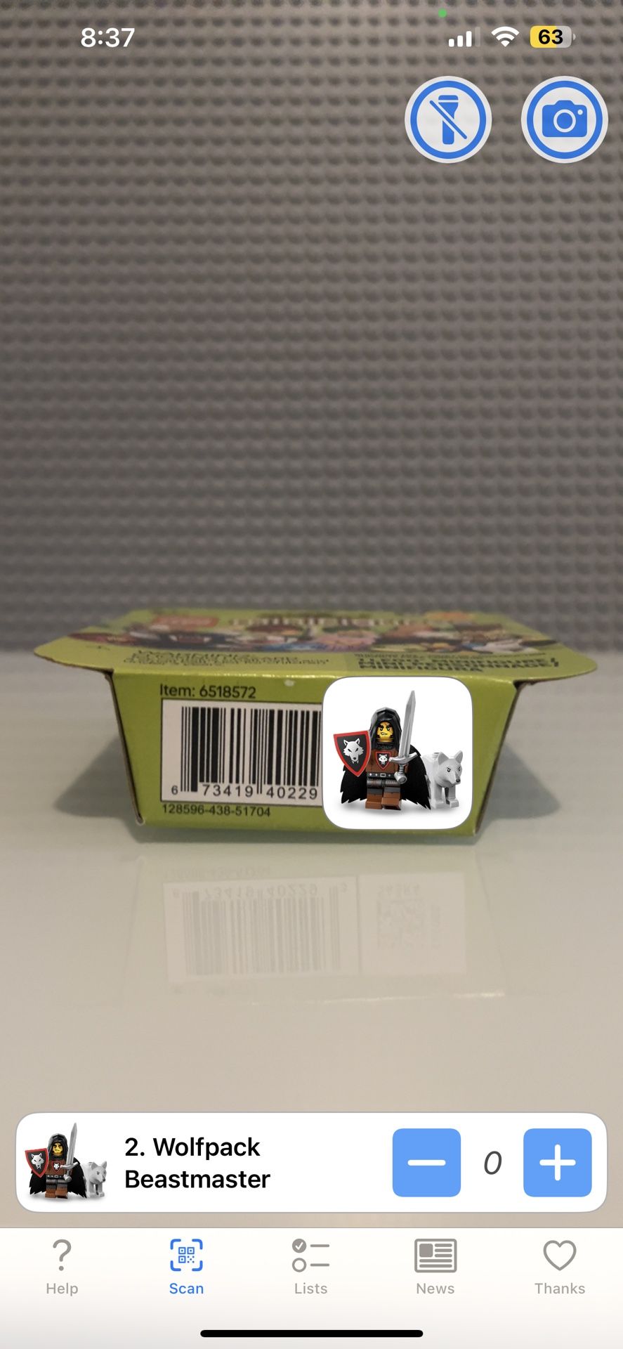 LEGO Wolfpack Beastmaster Minifigure