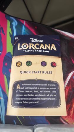 Disney Lorcana tcg decks