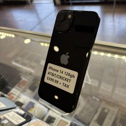 iPhone 14 128gb AT&T/CRICKET