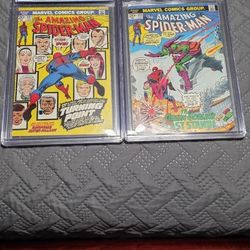 Amazing Spiderman 121,122 CGC 6.0,4.5