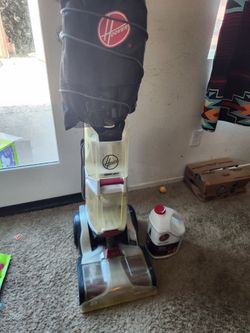 Hoover smart wash with carpet cleaner