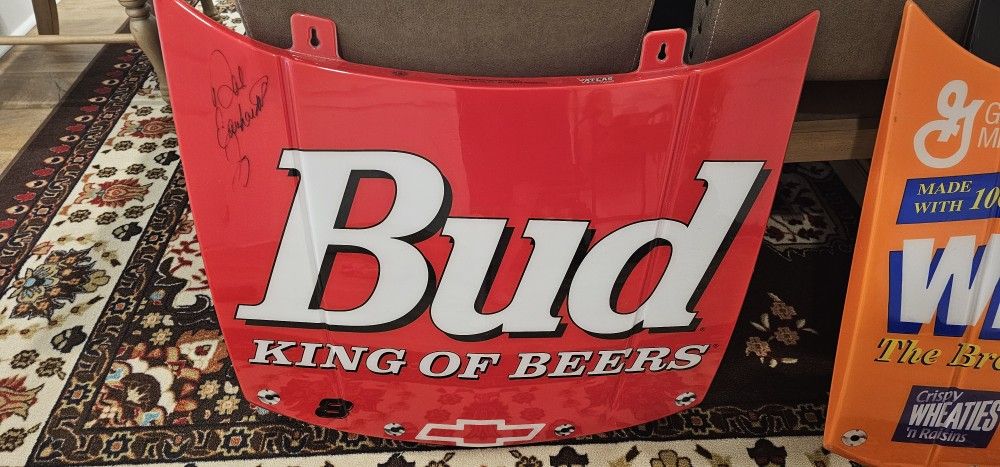 Dale Earnhardt Jr Bud Replica Hood