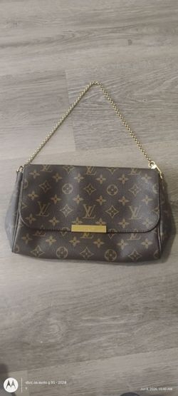 LOUIS VUITTON BROWN HAND BAG