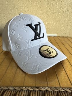 YSL PGA tour, promotional baseball hat, cap, black, and white
